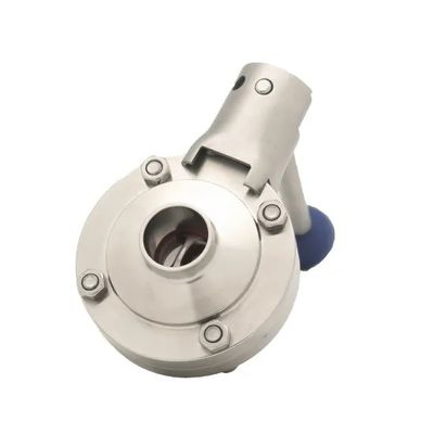 Los SS forjados 304 316L la válvula de la mariposa soldaron con autógena/de la soldadura de extremo para el sistema de tubo de alta temperatura