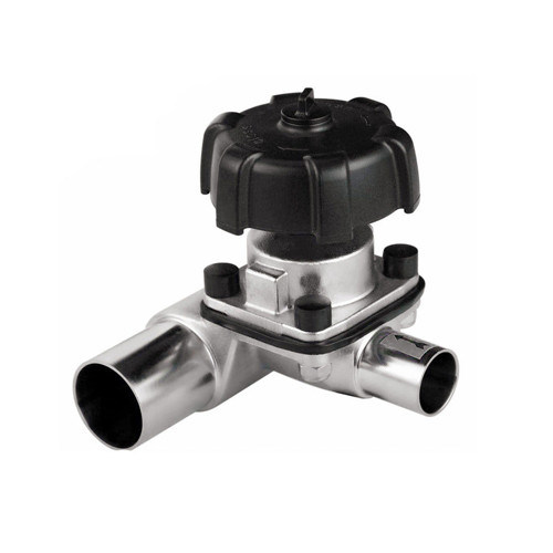 Руководство/пневматический санитарный мембранный клапан, тип трехсторонний мембранный клапан t