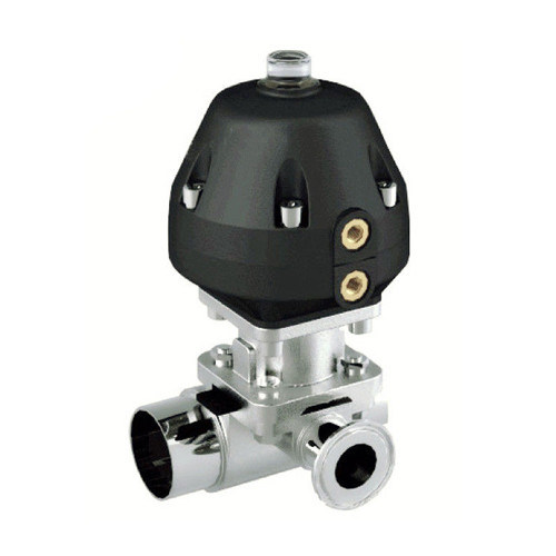 Руководство/пневматический санитарный мембранный клапан, тип трехсторонний мембранный клапан t