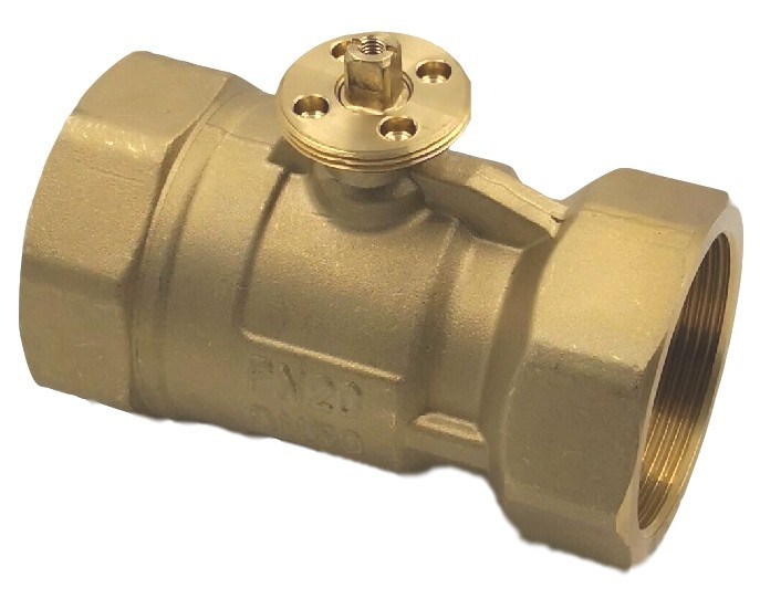 Válvula de control eléctrica bidireccional de la corriente DN25 para el sistema de calefacción