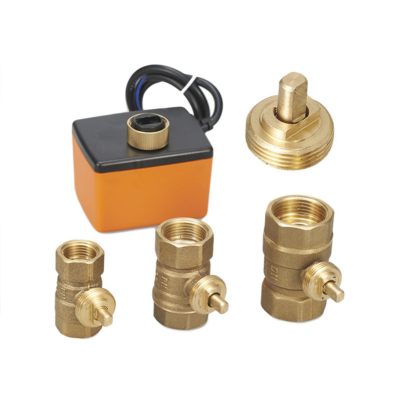 Válvula de control eléctrica bidireccional de la corriente DN25 para el sistema de calefacción