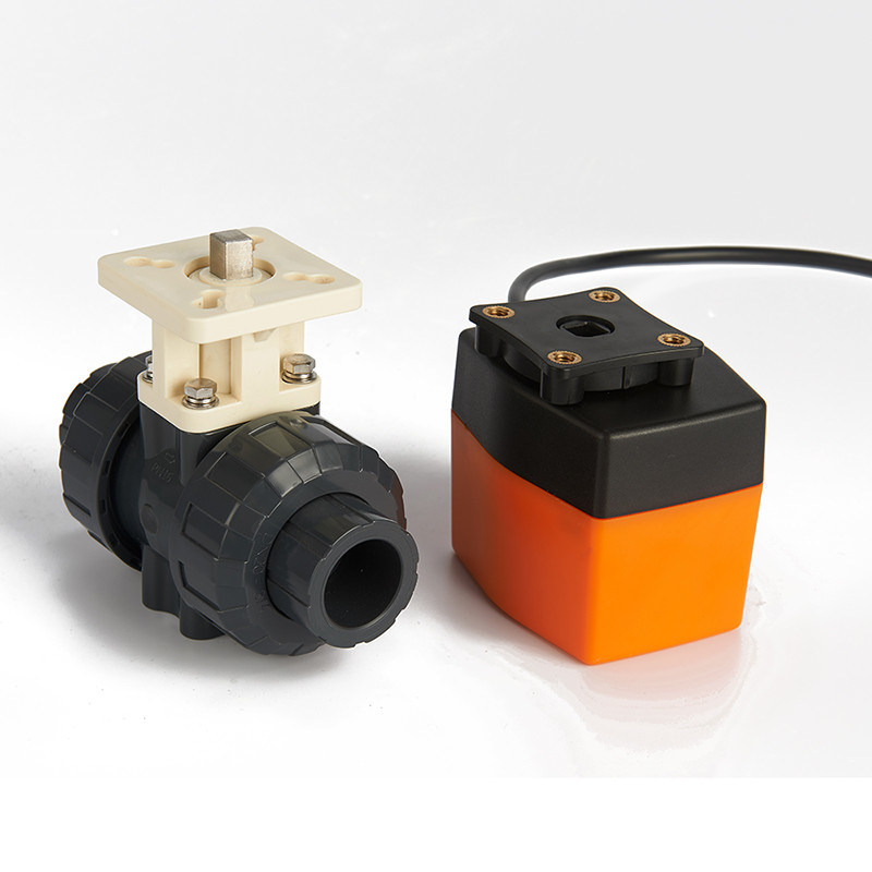 Zawór kulowy z napędem elektrycznym o wysokiej wydajności, 2-drogowy zawór z napędem elektrycznym
