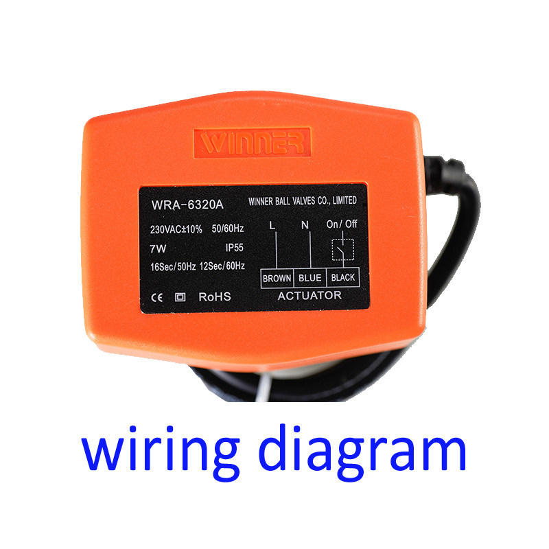 3/4インチ2の方法農業の潅漑のための電気水球弁