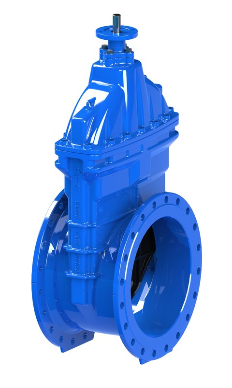 Zasuwa wodna zapobiegająca ścieraniu, zasuwa z żeliwa sferoidalnego nie wznosząca się