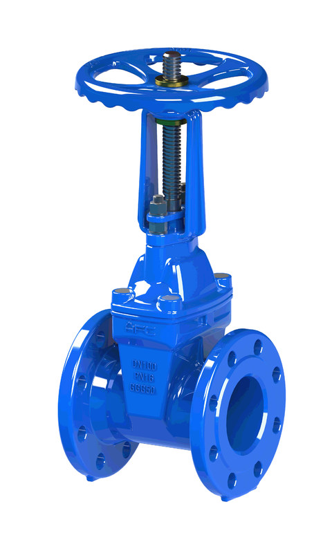 Zasuwa wodna zapobiegająca ścieraniu, zasuwa z żeliwa sferoidalnego nie wznosząca się