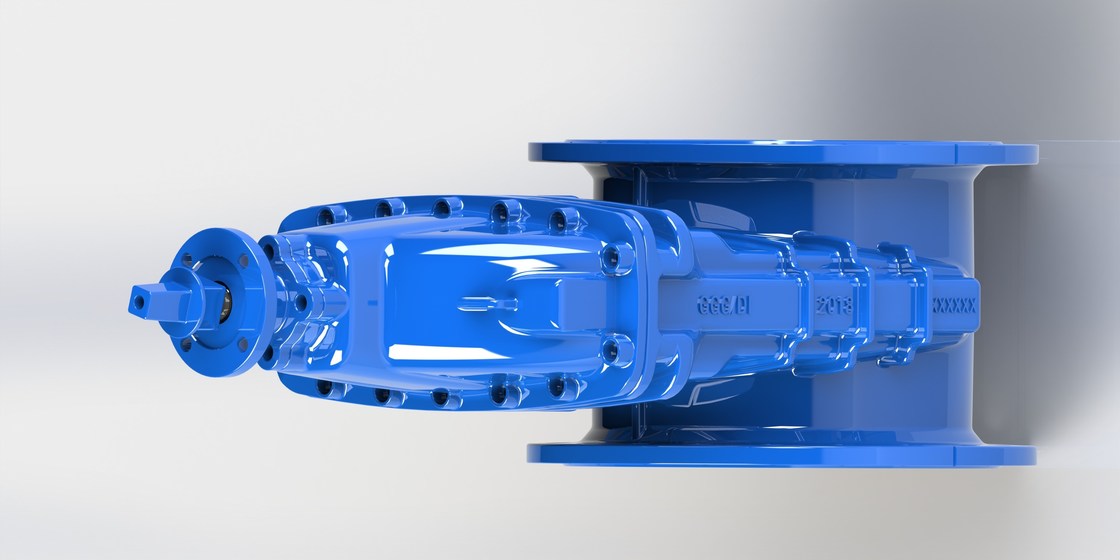 手動ハンドルによって作動させるAWWAのゲート弁、低いトルクの弾力性のあるつけられていた弁