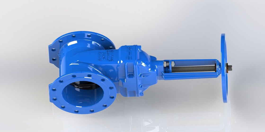 高い等級の静かに給水/下水設備のためにつく延性がある鉄のゲート弁