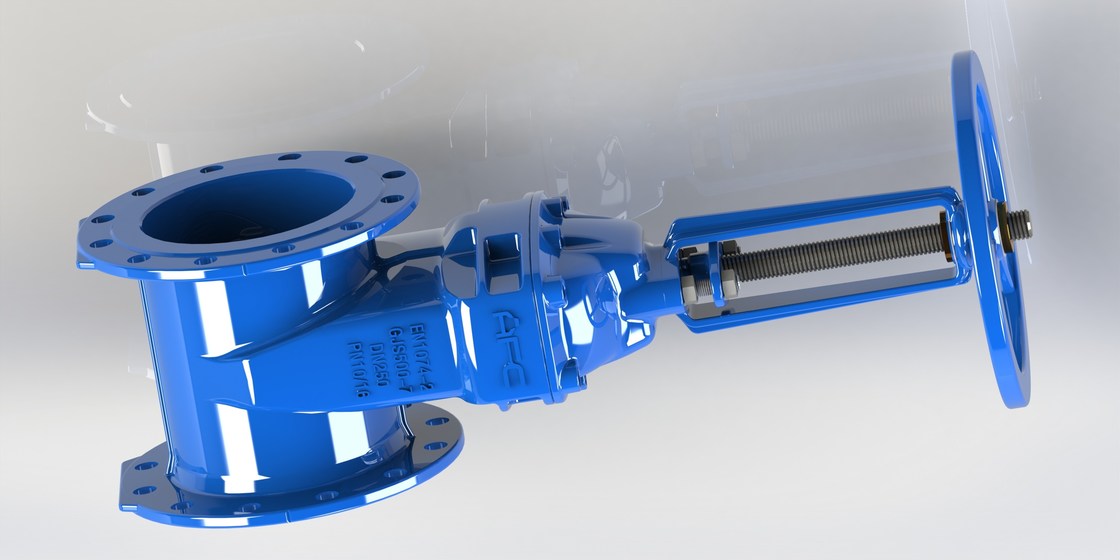 Válvula de puerta de agua del alto rendimiento, válvula de puerta asentada resistente de cuña