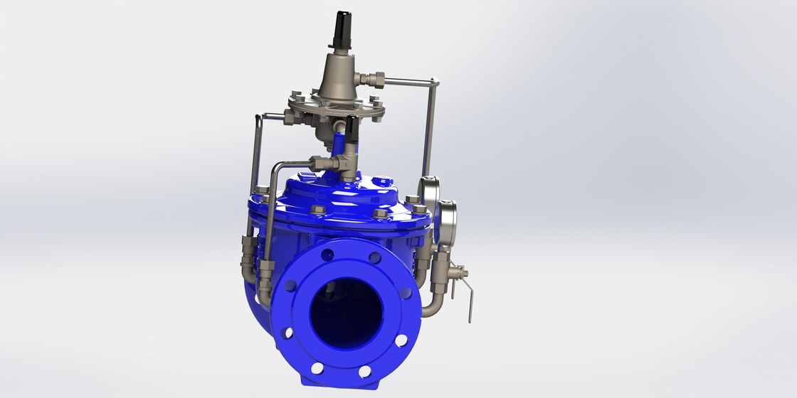 Wysokowydajny zawór sterujący płynem EN1074-5 Standard o długiej żywotności