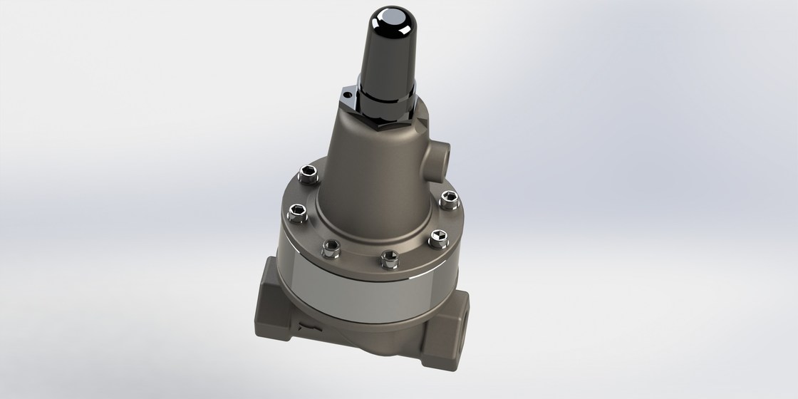 Piloto dútile Controlled do flutuador da válvula de controle SS304 da pressão diferencial do ferro