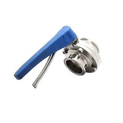 High Performance Sanitary Butterfly Valve With Multi Position Handle