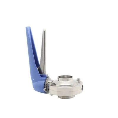 High Performance Sanitary Butterfly Valve With Multi Position Handle