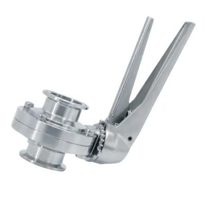 High Performance Sanitary Butterfly Valve With Multi Position Handle